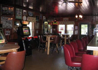 Inside the bar